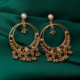 Accessorize London Gold Filigree Chanbalis Zinc Chandbali Earring