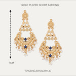 Accessorize London Women's Gold Plated Short Earrings