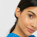 Accessorize London Women'S Silver Set Of 3 Star Stud Earring Pack