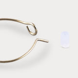 Accessorize London Women'S Gold Set Of 3 Leaf Hoop Stud Earring Pack