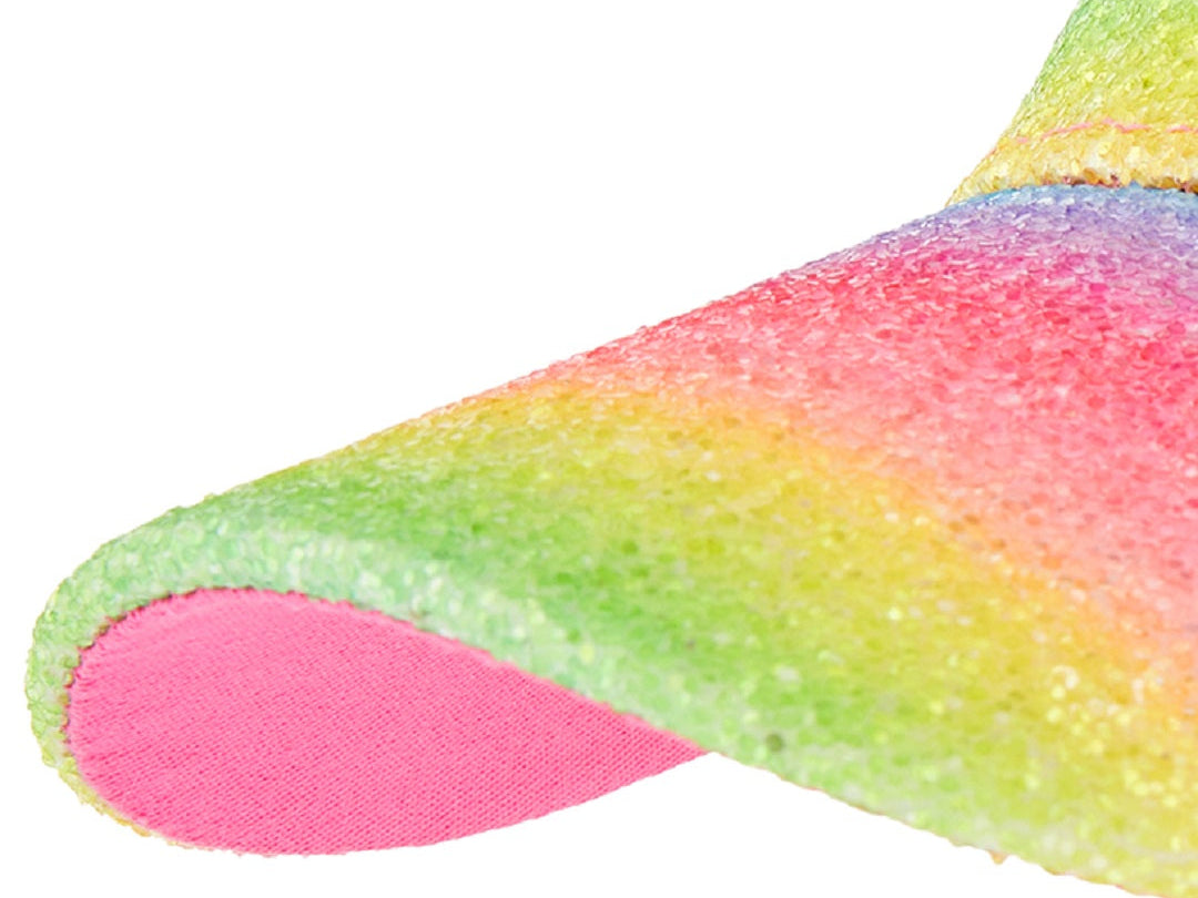 Accessorize London Rainbow Glitter Baseball Cap