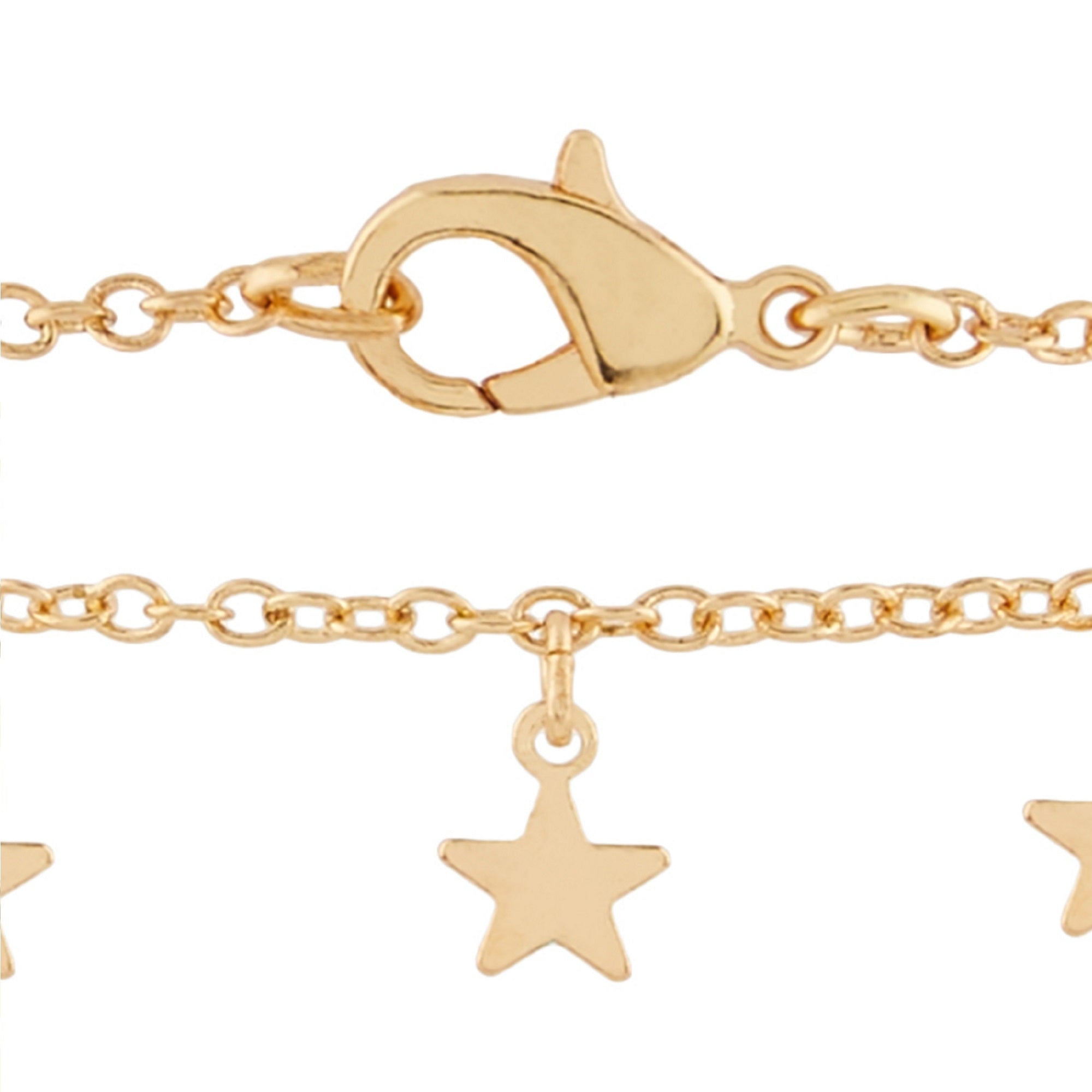 Accessorize London Women's Star Charm Anklet