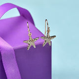 Accessorize London Starfish Short Drop Earrings