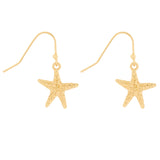 Accessorize London Starfish Short Drop Earrings