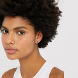 Accessorize London Women's Set Of 15 Ivory Coast Stud Earrings