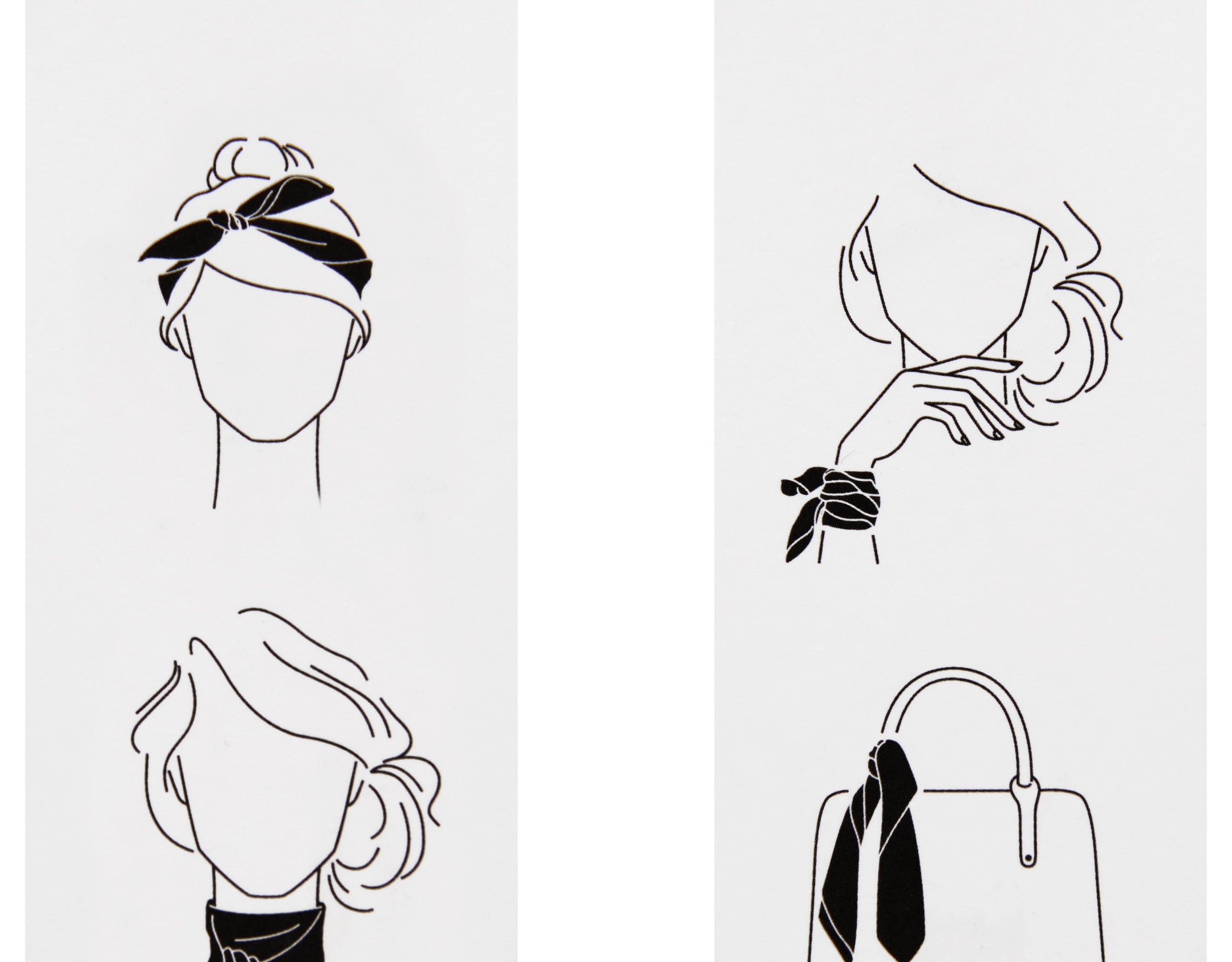 Accessorize London Women's Printed Scarf Headbands