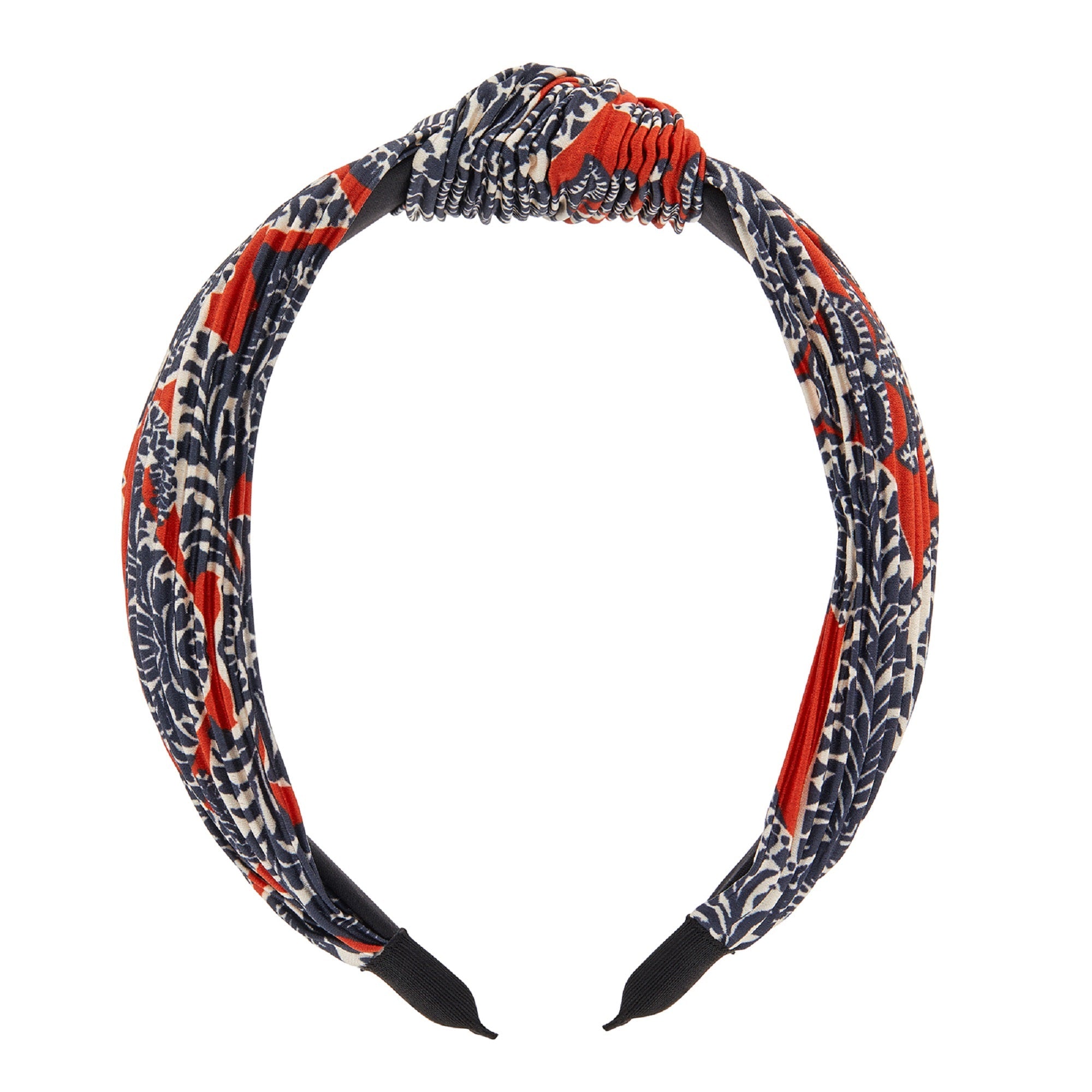 Accessorize London Women's Floral Crinkle Knot Headband