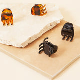 Accessorize London Basic Pack Of 4 Medium Basic Bulldog Hair Clips