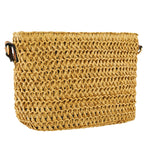 Accessorize London Women'S Julia Woven Cross-Body Bag
