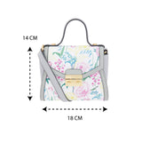 Accessorize London Women's Printed Tilly Tophandle Pastel-Multi