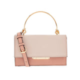 Accessorize London Women's R Penny Metal Tophandle Pink