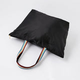 Accessorize London Women's Black Recycled Packable Shopper Bag