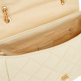 Accessorize London women's Cream Magda Oversized Shoulder Bag