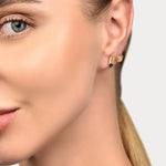 Accessorize London Women's Set Of 3 Leaf Stud Earrings