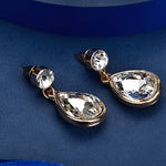 Accessorize London Women's Everyday Kylie Short Drop Earrings