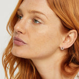 Accessorize London Women's Z Range Halo Swarovski Stud Earrings