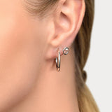 Accessorize London Women'S Silver Set Of Stud Earring Pack