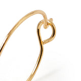 Accessorize London Women's Rose Gold Set of 3 Simple Hoop Earring pack