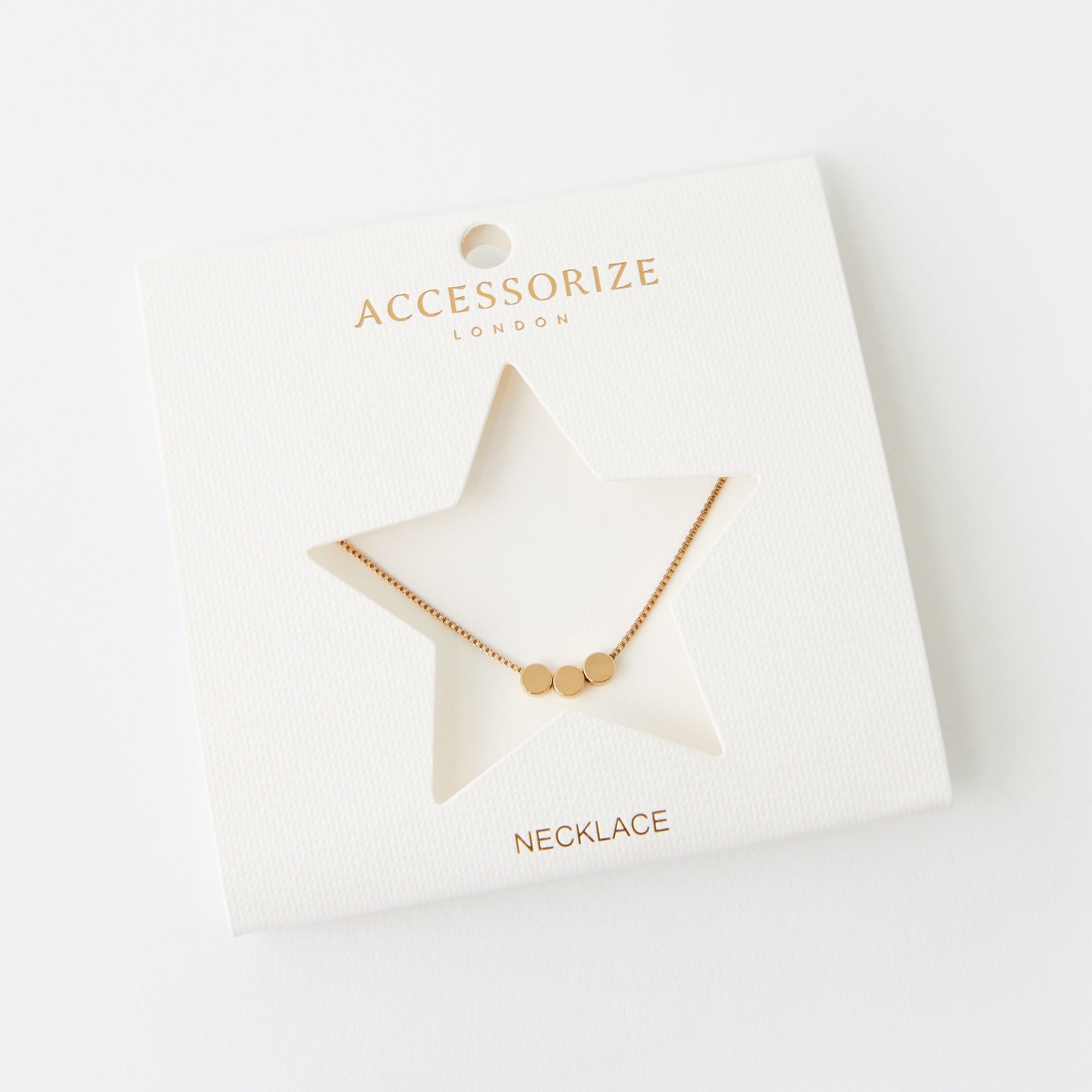 Accessorize London Women's 3 Circle Pendant Necklace
