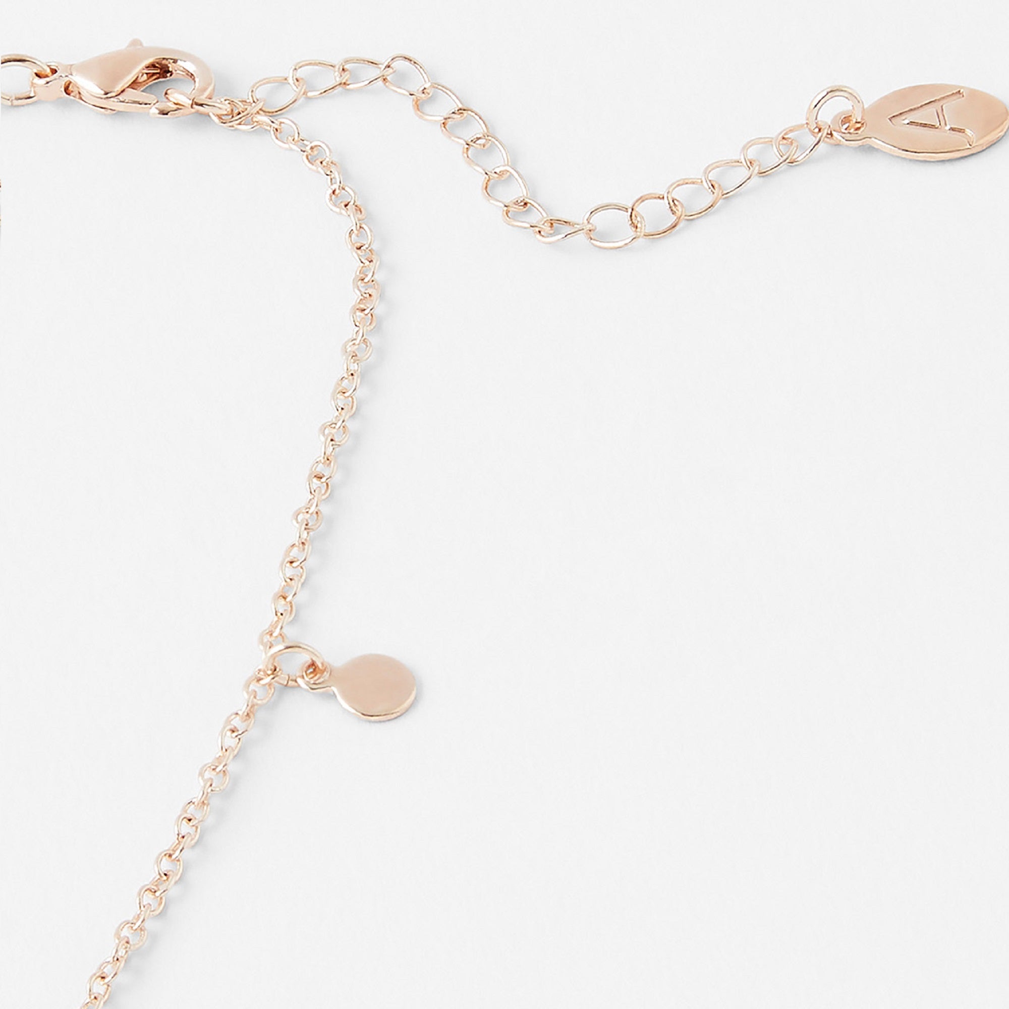 Accessorize London Women's Gold Discy Chain Pendant Necklace