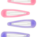 Accessorize London Pack Of 4 Resin Opp Clic Clacs Hair Clips