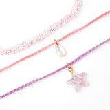 Accessorize London Set Of 3 Sparkle Star Bracelets