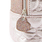 Accessorize London Mini Heart Quilted Backpack
