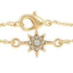 Accessorize London Women's Star Crystal Clasp Bracelet