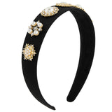 Accessorize London Women's Pearl And Crystal Alice Hair Band