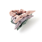 Accessorize London Women's Pack Of 3 Skinny Bow Scrunchies