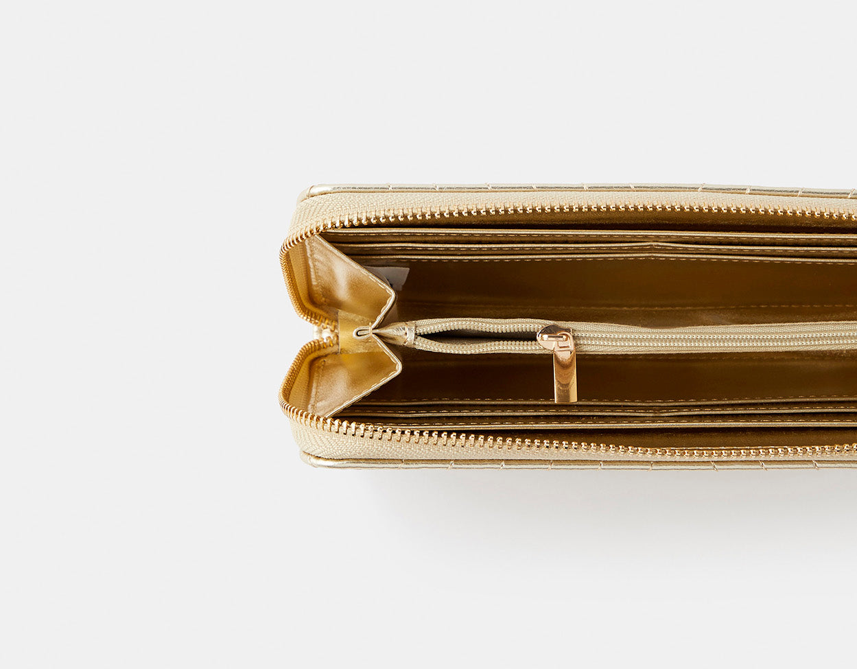Accessorize London Star Quilt Zip Around Wallet