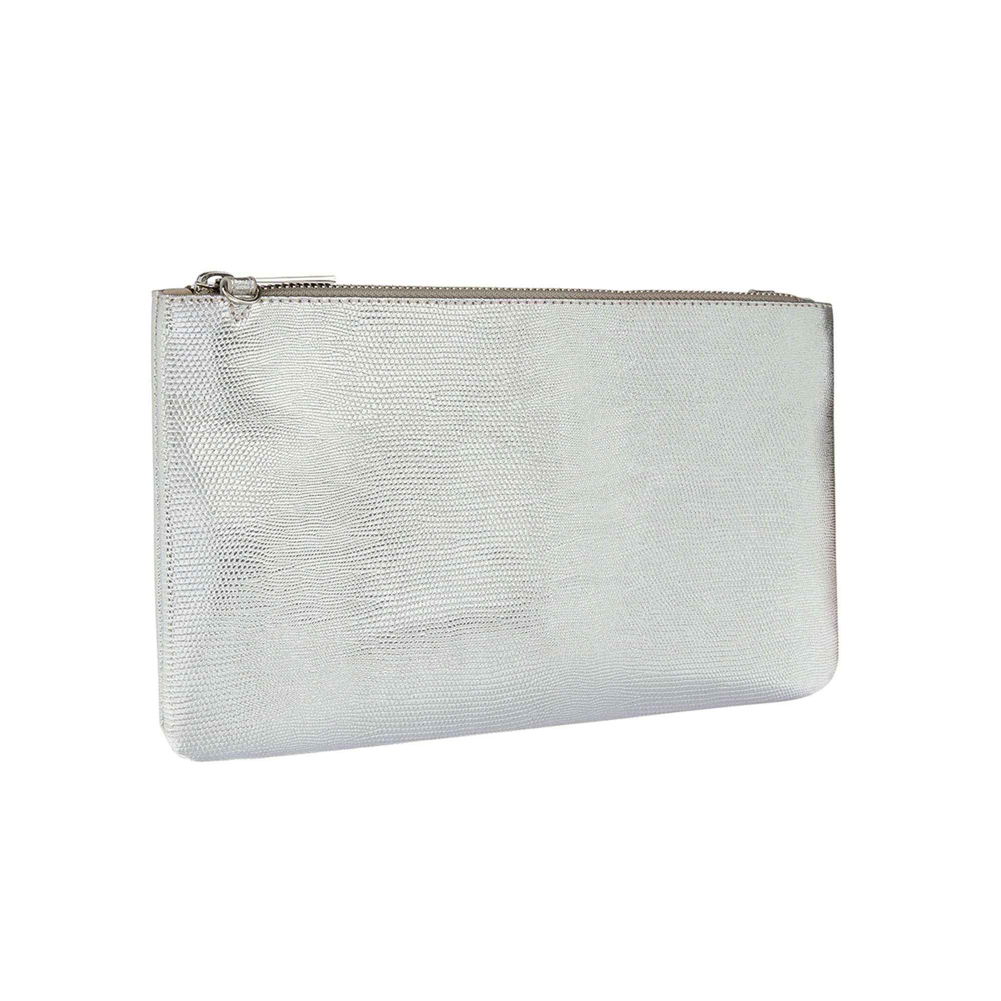 Silver Evening Bag Clutch Purse with Rhinestone and Chains | Baginning
