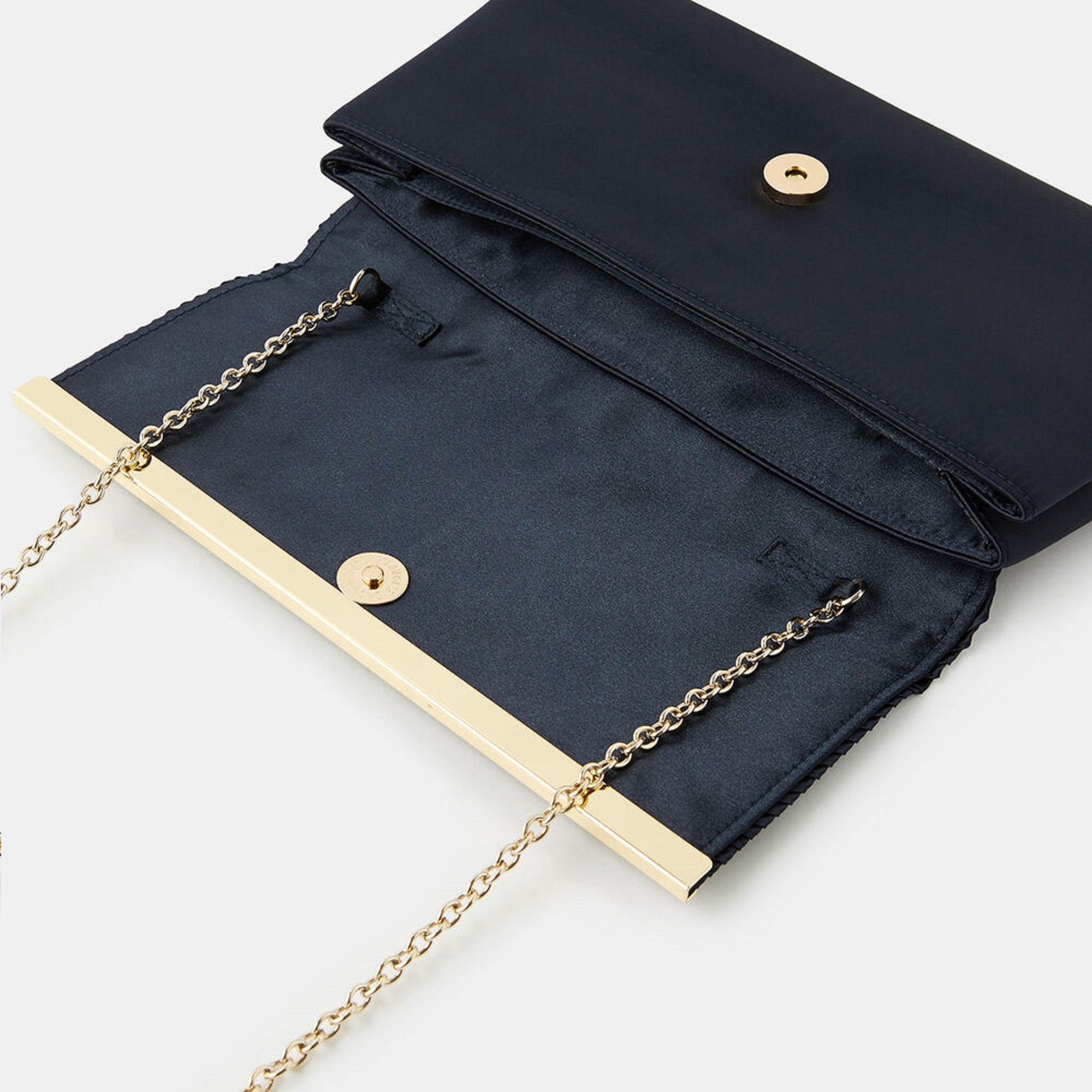 Navy clutch bags new deals look