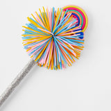 Accessorize London Rainbow Pom Pom Pen